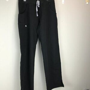 Women's Figs Scrubs Pants Black Size S
